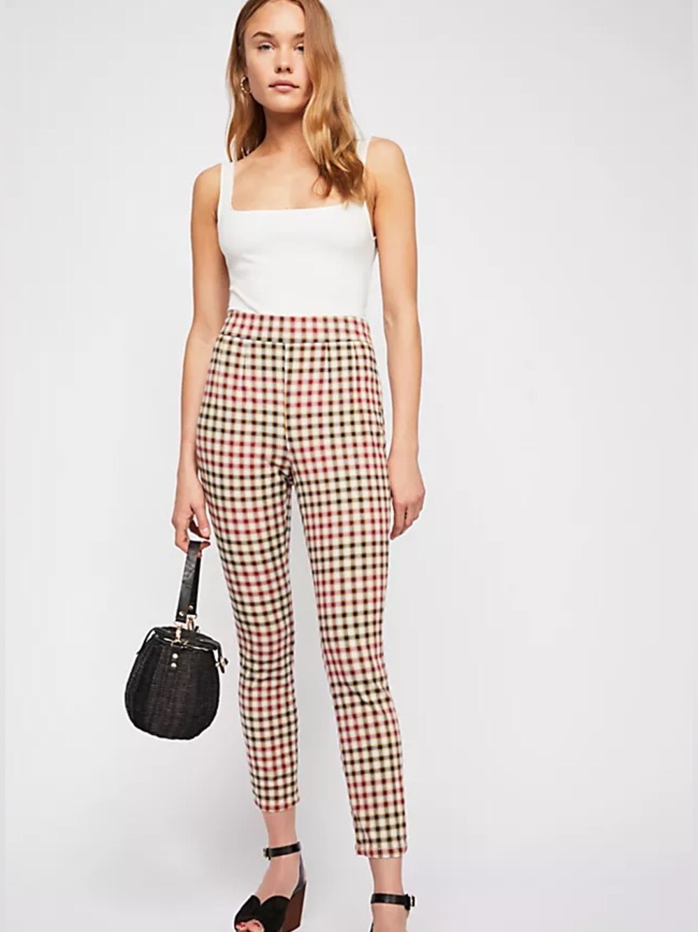 Free People Ella Kick Skinny Trouser cigarette pant. Size W29
